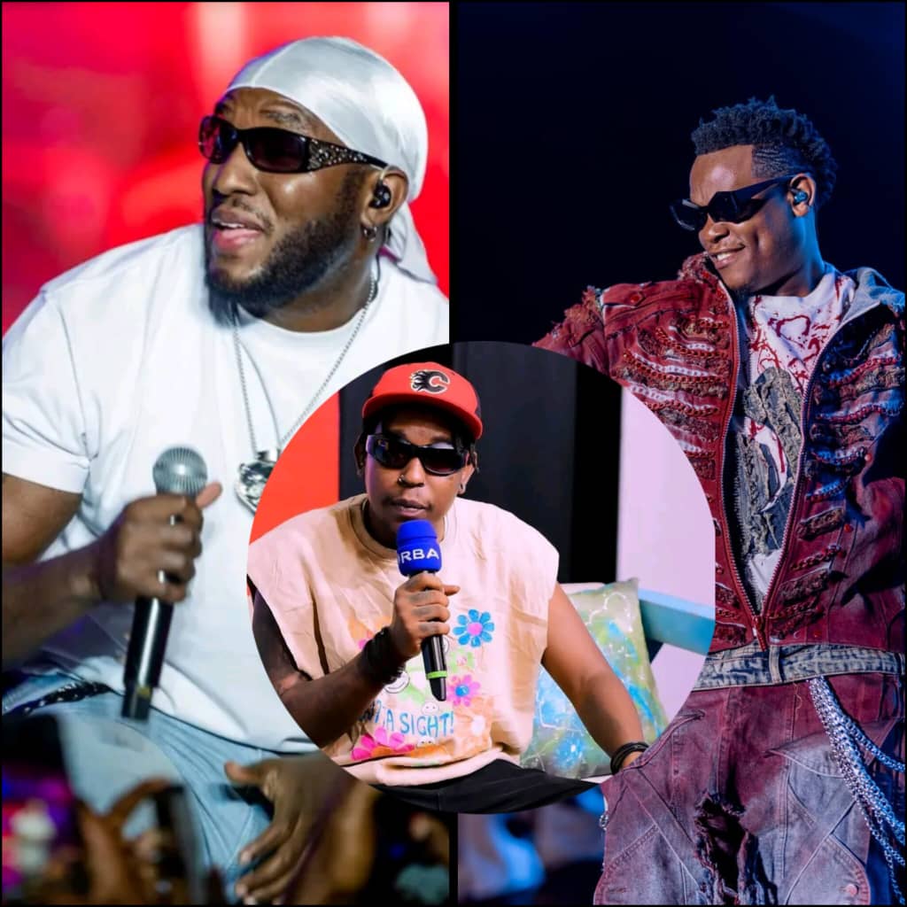 Bushari yahaye urwamenyo Bruce Melody na The Ben
