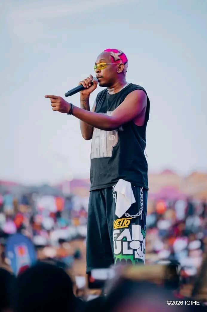 Bushali yigaruriye abafana ba MTN Iwacu Muzika Festival i Muhanga