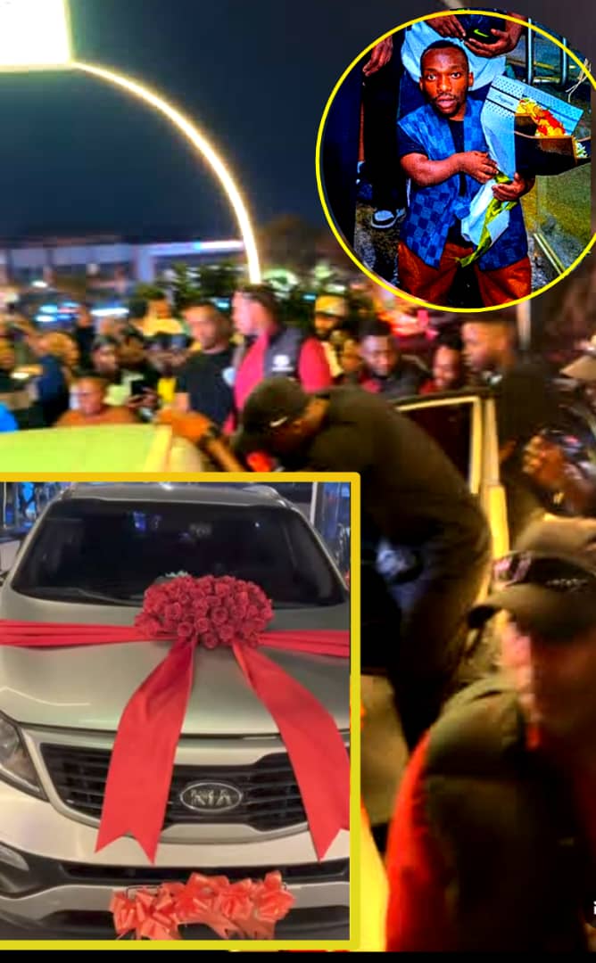 Kagarara Ashimiwe nyuma yo Kuzengurukana Afurika na Ashton Hall, Ahabwa Imodoka ya KIA n'Amadolari 5,000
