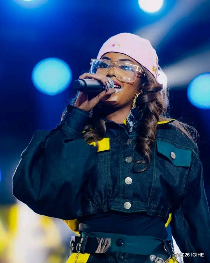 Indirimbo "Ifoto" ya Marina yazamuye ibyishimo by'abitabiriye MTN Iwacu Muzika Festival i Karongi