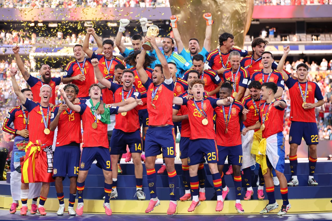 ESPAGNE YEGUKANYE IGIKOMBE CY’ISI ITSINZE ARGENTINA KU MUKINO WA NYUMA