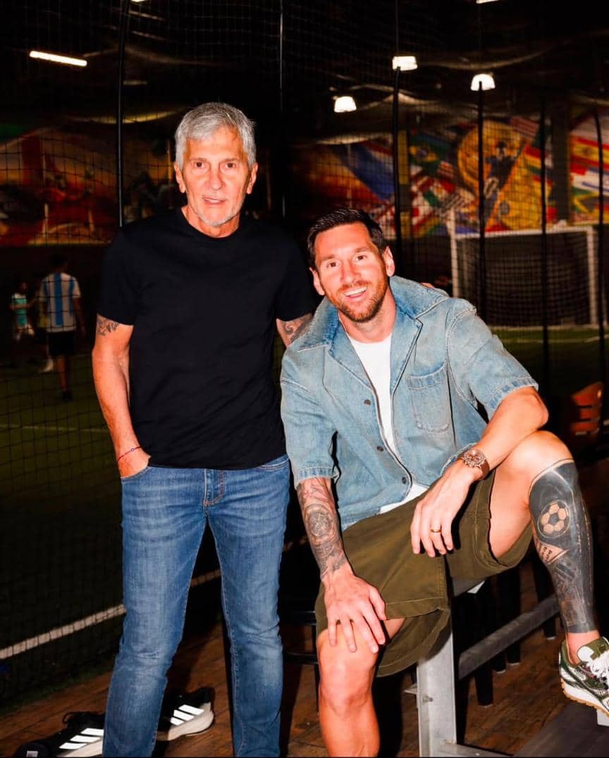 Lionel Messi yandikiye ubutumwa bukomeye se wapfuye