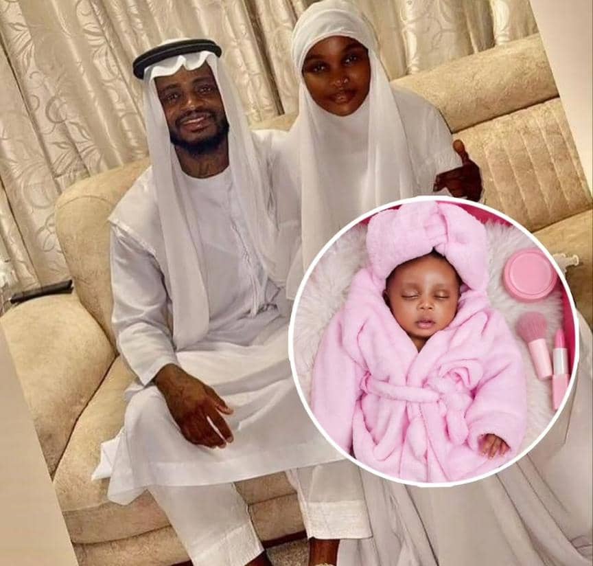 Diamond Platnumz na Zuchu berekanye bwa mbere umwana wabo, bahishura izina rye