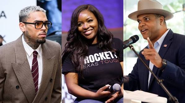 Chris Brown yashimiye Jasmine Crockett nyuma y’icyubahiro yahawe mu gitaramo