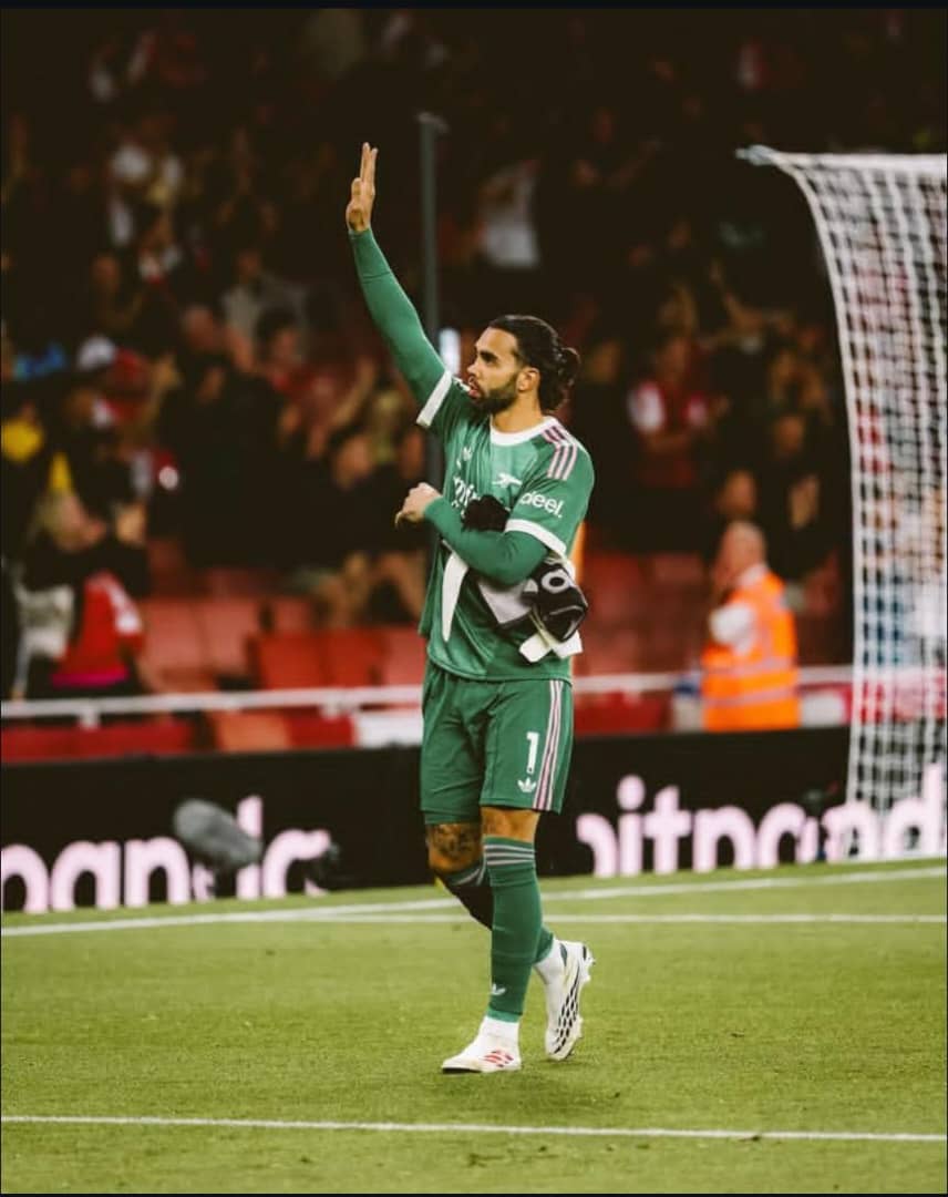 David Raya wa Arsenal yahawe igihembo cy'umukinnyi w'icyumweru muri English premier league