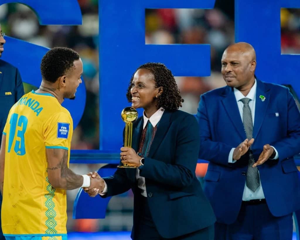 Nelly Mukazayire arifuza ko Stade Amahoro yuzura mu mukino w’Amavubi na Liberia